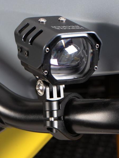 LED Zusatzscheinwerfer Nova (Set) inkl. Universalbefestigungsset, Kabelbaum und Schalter, Ø18mm – Ø25mm